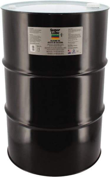 Synco Chemical - 55 Gal Drum Synthetic Machine Oil - -50 to 200°F, SAE 80W, ISO 100, 100 cSt at 25°C, Food Grade - A1 Tooling