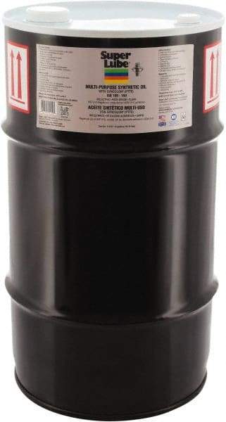 Synco Chemical - 15 Gal Keg Oil with PTFE Direct Food Contact White Oil - Translucent, -45°F to 450°F, Food Grade - A1 Tooling