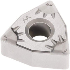 Seco - WNMG332 W-MF5 Grade TP2501 Carbide Turning Insert - Al2O3 Finish, 80° Trigon, 3/8" Inscr Circle, 3/16" Thick, 1/32" Corner Radius - A1 Tooling