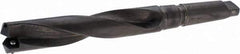 Allied Machine and Engineering - Series 3, 1-13/32 to 1-7/8" Diam, 4MT Taper Shank, Helical Flute Spade Drill - 6-1/2" Max Depth, 8-3/16" Body Length, 12-5/8" OAL, Standard Length, Through Coolant - A1 Tooling