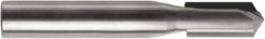 RobbJack - 1/4" Diam, 1/4" Shank Diam, 9/16" Length of Cut, 2 Flute Drill Point End Straight Router Bit - 2" Overall Length, Right Hand Cut, Solid Carbide - A1 Tooling