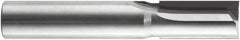 RobbJack - 1/8" Diam, 1/8" Shank Diam, 3/8" Length of Cut, 2 Flute Square End Straight Router Bit - 1-1/2" Overall Length, Right Hand Cut, Solid Carbide - A1 Tooling