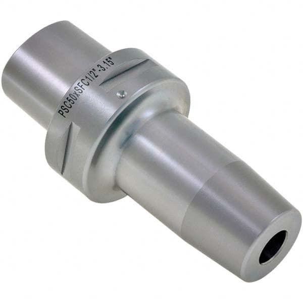 Shrink-Fit Tool Holder & Adapter: C5 Taper Shank 80mm Projection, 36mm Nose Diam, 110mm OAL, 25,000 RPM