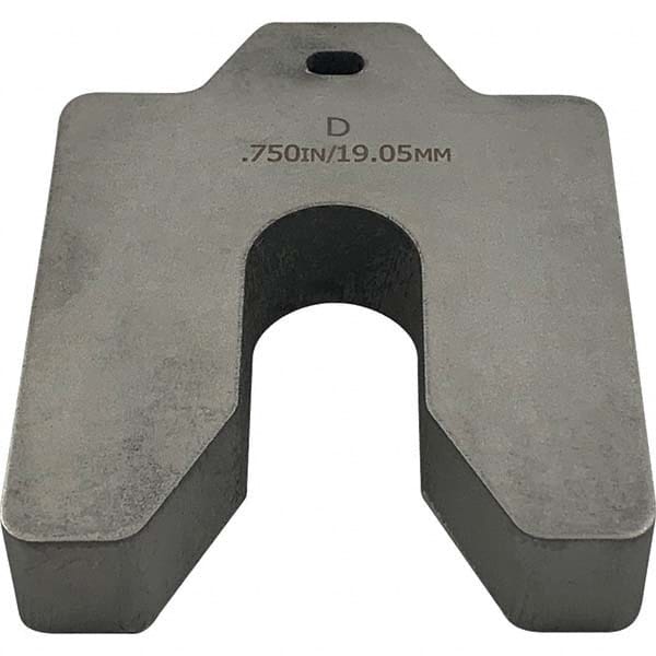 Maudlin Products - Metal Shim Stock Type: Slotted Shim Material: Stainless Steel - A1 Tooling