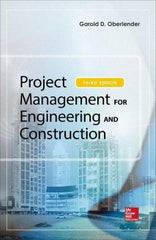 McGraw-Hill - PROJECT MANAGEMENT FOR ENGINEERING AND CONSTRUCTION Handbook, 3rd Edition - by Garold (Gary) Oberlender, McGraw-Hill, 2014 - A1 Tooling