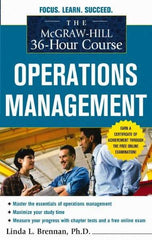 McGraw-Hill - MCGRAW-HILL 36-HOUR COURSE OPERATIONS MANAGEMENT Handbook, 1st Edition - by Linda Brennan, McGraw-Hill, 2010 - A1 Tooling