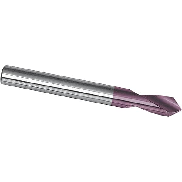 Magafor - 14mm Body Diam, 90°, 75mm OAL, Solid Carbide Spotting Drill - A1 Tooling