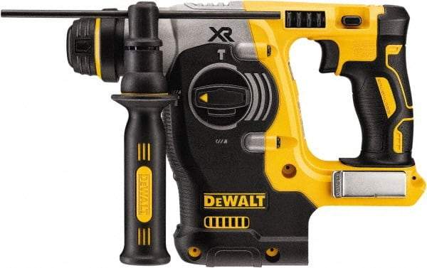 DeWALT - 20 Volt 1" SDS Chuck Cordless Rotary Hammer - 0 to 4,500 BPM, 0 to 1,200 RPM, Reversible - A1 Tooling