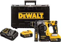 DeWALT - 20 Volt 1" SDS Chuck Cordless Rotary Hammer - 0 to 4,500 BPM, 0 to 1,200 RPM, Reversible - A1 Tooling