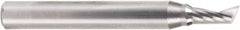 Amana Tool - 3/16" Cutting Diam x 3/8" Length of Cut, 1 Flute, Upcut Spiral Router Bit - Uncoated, Right Hand Cut, Solid Carbide, 2" OAL x 1/4" Shank Diam, 30° Helix Angle - A1 Tooling