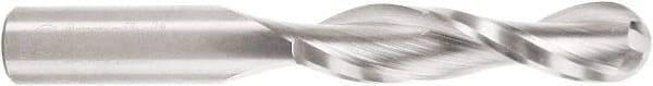 Amana Tool - 1/2" Cutting Diam x 2-1/8" Length of Cut, 2 Flute, Upcut Spiral Router Bit - Uncoated, Right Hand Cut, Solid Carbide, 4" OAL x 1/2" Shank Diam, Core Box, 30° Helix Angle - A1 Tooling