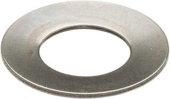 Associated Spring Raymond - 1/2" Bolt, Grade 302 Stainless Steel, Uncoated, Belleville Disc Spring - 0.075" High, 0.05" Thick - A1 Tooling