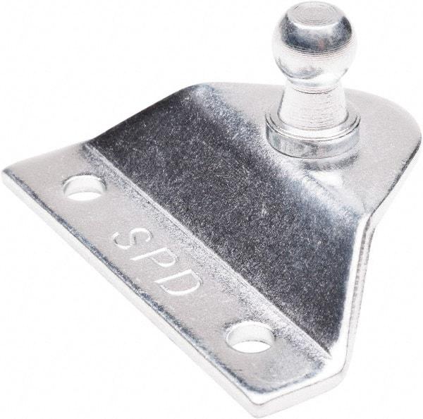 Associated Spring Raymond - 57.15mm Zinc Plated Mounting Bracket - For Hydraulic Dampers & Gas Springs - A1 Tooling