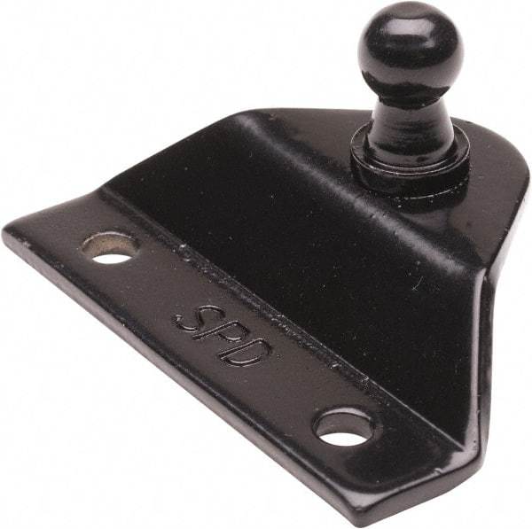 Associated Spring Raymond - 57.15mm Black Powdercoat Mounting Bracket - For Hydraulic Dampers & Gas Springs - A1 Tooling