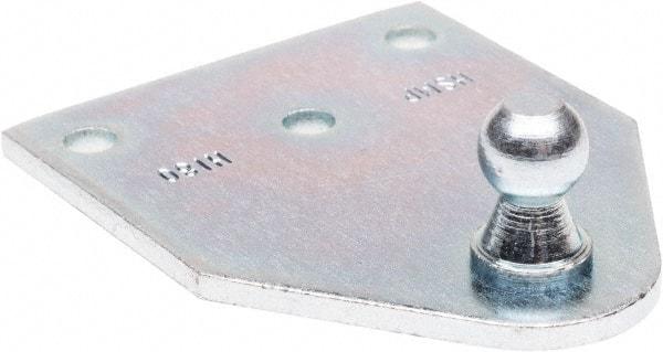 Associated Spring Raymond - 3mm Zinc Plated Mounting Bracket - For Hydraulic Dampers & Gas Springs - A1 Tooling