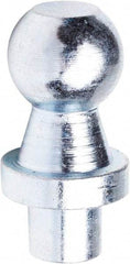 Associated Spring Raymond - 0.889" High Zinc Plated Ball Stud - For Hydraulic Dampers & Gas Springs - A1 Tooling