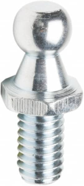 Associated Spring Raymond - 1.414" High Yellow Zinc Ball Stud - For Hydraulic Dampers & Gas Springs - A1 Tooling