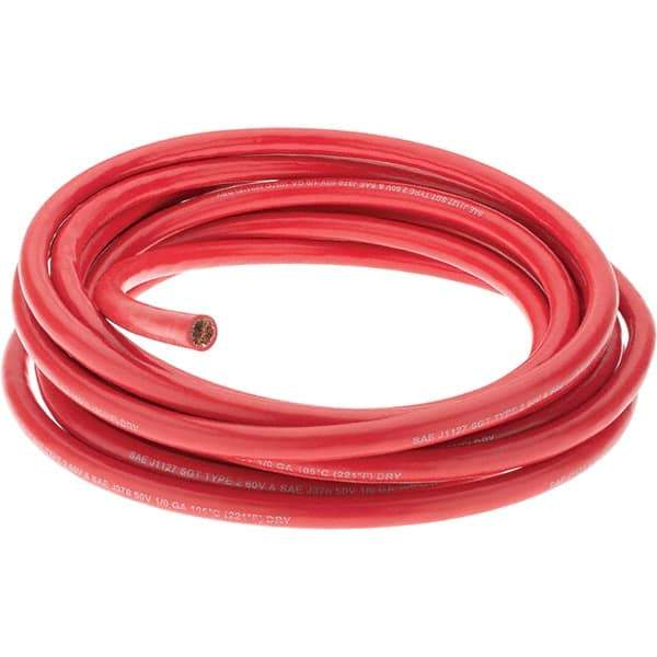 EastPenn - 1/0 Gauge Top Post Cable - Red, 25" Long - A1 Tooling