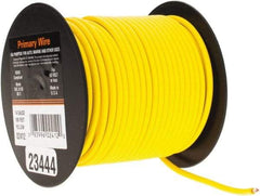 EastPenn - 14 AWG Automotive Plastic Insulated, Single Conductor Wire - 100' Long, Yellow - A1 Tooling