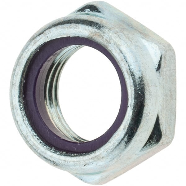 Value Collection - 1/2-20 UNF Grade 2 Hex Jam Lock Nut with Nylon Insert - A1 Tooling