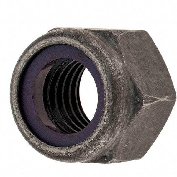 Value Collection - 5/8-11 UNC Grade 8 Hex Lock Nut with Nylon Insert - 15/16" Width Across Flats, 3/4" High, Uncoated - A1 Tooling