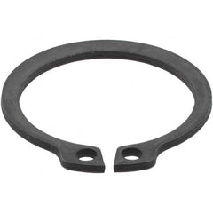 Made in USA - 21mm Groove Diam, 22mm Shaft Diam, Phosphate Spring Steel, Snap External Retaining Rings - 1.3mm Groove Width, 1.2mm Ring Thickness - A1 Tooling