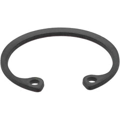 Made in USA - 1-1/16" Nominal, 0.05" Thick, Phosphate Finish, Spring Steel Snap Internal Retaining Ring - 0.056" Groove Width, 0.034" Groove Depth, 1.13" Groove Diam, Grade 1060-1090 - A1 Tooling