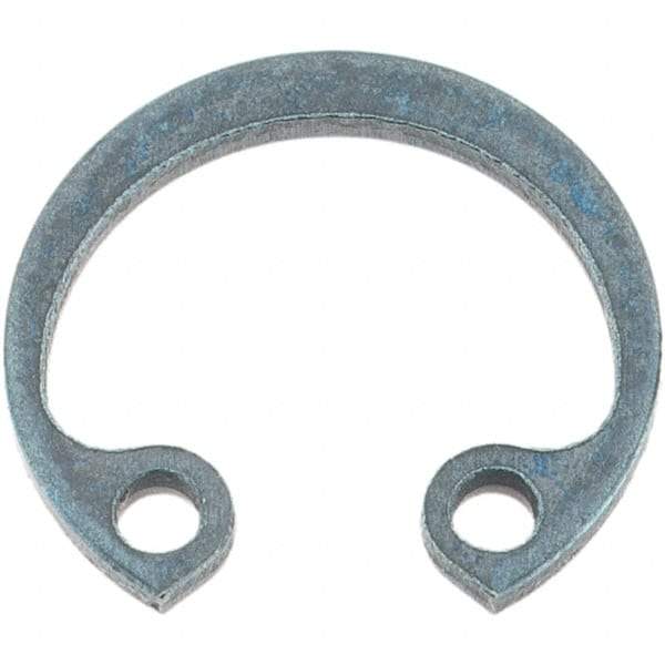 Made in USA - 0.8mm Thick, Plain Finish, Spring Steel Snap Internal Retaining Ring - 9.4mm Groove Diam - A1 Tooling