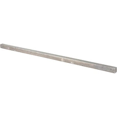 Value Collection - 12" Long x 3/8" High x 3/8" Wide, Plain Steel Oversized Key Stock - Cold Drawn Steel - A1 Tooling