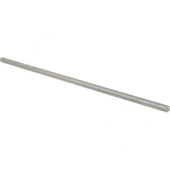 Value Collection - 12" Long x 1/4" High x 1/4" Wide, Plain Steel Undersized Key Stock - Cold Drawn Steel - A1 Tooling