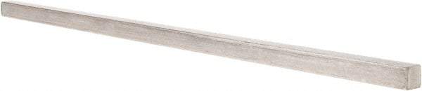 Value Collection - 12" Long x 3/8" High x 3/8" Wide, Plain Steel Undersized Key Stock - Cold Drawn Steel - A1 Tooling