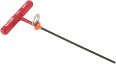 Proto - 7/64" Hex, Tethered T-Handle Cushion Grip, Hex Key - 6" OAL, Alloy Steel, Inch System of Measurement - A1 Tooling