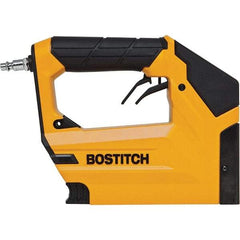 Stanley Bostitch - 3/8" Crown, 18 Gauge, 100 Staple Capacity Power Stapler - 1/4" Inlet, 70 to 100 psi Air Pressure, - A1 Tooling