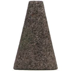 2″ × 1/2″ × 3″ × 5/8″–11 Gemini Snagging Wheel Type 17 Cones-Square Tip 24 Grit - A1 Tooling