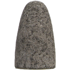 ‎1-3/4″ × 3″ × 5/8″-11-Gemini Snagging Wheel Type 16 Cone 24 Grit Aluminum Oxide - A1 Tooling