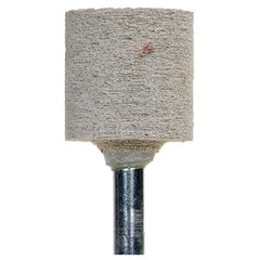 1″ × 1″ Cotton Fiber Mounted Point W220 80 Grit Aluminum Oxide - A1 Tooling