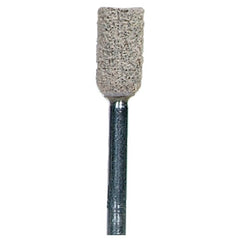 1/4″ × 1/2″ 1/8″ Spindle Cotton Fiber Mounted Point W163 80 Grit Aluminum Oxide - A1 Tooling