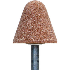 ‎1-1/4″ × 1-1/4″ 1/4″ Spindle Gemini Mounted Point A4 60 Grit Aluminum Oxide - A1 Tooling