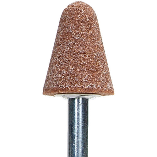 ‎3/4″ × 1-1/8″ 1/4″ Spindle Gemini Mounted Point A5 60 Grit Aluminum Oxide - A1 Tooling