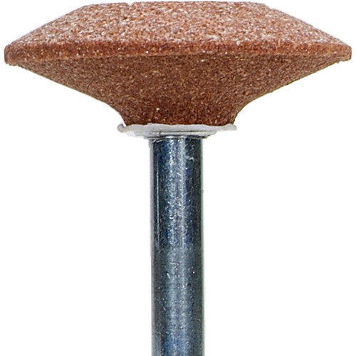 ‎1-5/8″ × 3/8″ 1/4″ Spindle Gemini Mounted Point A36 60 Grit Aluminum Oxide - A1 Tooling