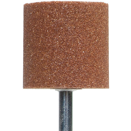 ‎1-1/2″ × 1-1/2″ 1/4″ Spindle Gemini Mounted Point W238 60 Grit Aluminum Oxide - A1 Tooling