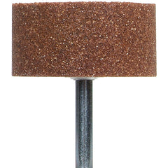 2″ × 1″ 1/4″ Spindle Gemini Mounted Point W242 60 Grit Aluminum Oxide - A1 Tooling