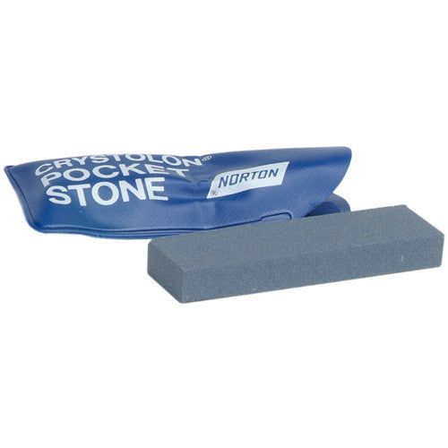 3/8″ × 7/8″ × 3″ Crystolon Pocket Stone Rectangular Fine Grit - A1 Tooling