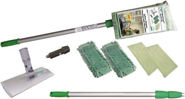 Unger - 8" Wide Microfiber Strip Washer Window Cleaning Kit - Microfiber, 8 Inch Wide Blade - A1 Tooling