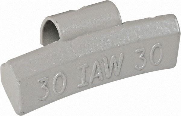 Value Collection - 30 g IAW Wheel Weight - Blue, Lead, For Use with Automotive & Light Trucks - A1 Tooling