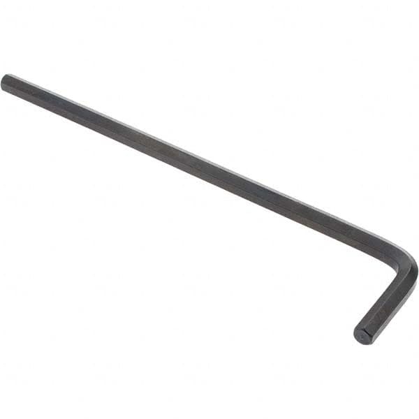 Value Collection - 5/32" Hex, Long Arm, Hex Key - 4-1/32" OAL, Alloy Steel, Inch System of Measurement - A1 Tooling