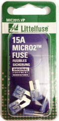 Littelfuse - 15 Amp, 32 VDC, Automotive Fuse - 9.1" Long, Blue, Littlefuse 327015 - A1 Tooling