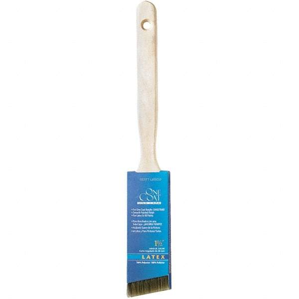 Krylon - 5/8" Angled Polyester Angular Brush - 2" Bristle Length, 2-1/4" Wood Sash Handle - A1 Tooling