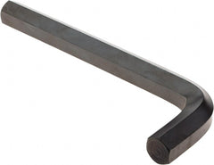 Value Collection - 5/8" Hex, Short Arm, Hex Key - 6-5/32" OAL, Alloy Steel, Inch System of Measurement - A1 Tooling