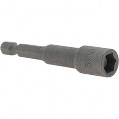 VEGA Industries - 5/16" Magnetic Nutsetter - 1/4" Hex Drive, 2-9/16" OAL - A1 Tooling